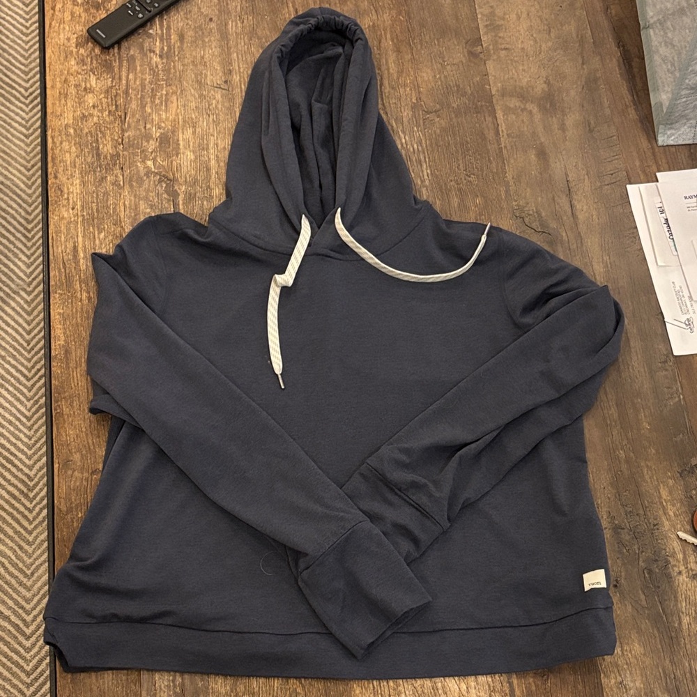 Vuori Dark Blue Hoodie